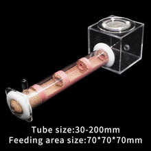 Load image into Gallery viewer, DIY Ecological Ant Farm Bamboo Tube Nest with Feeding area Various Size Ant House for Workshop Pet Anthill Ant Nest With Bracket
