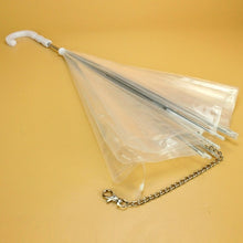 Load image into Gallery viewer, Teddy Bears Umbrella Raincoat Small Dog Transparent PE Pet Umbrella Rain Gear with Dog Leads waterproof in Rain Snowing
