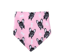 Load image into Gallery viewer, Pet Neckerchief Cat dog accessories scarf  Waterproof printing bandana Bibs Scarf Collar Pet saliva towel cotton triangle towel
