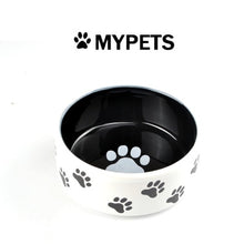 Load image into Gallery viewer, New Dog Cat Bowls Ceramic Travel Cartoon Letter Cat Feeding Feeder Water Bowl for Pet Dog Cats Puppy Outdoor Food Dish
